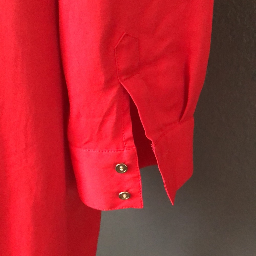 Black Label Red Tunic Asymmetric Size 1 - image 5